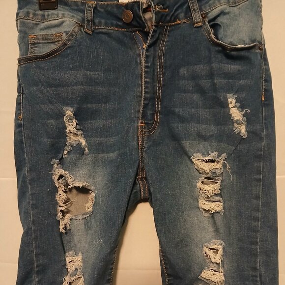 Vince Blue Co   blue jeans shorts - Picture 1 of 8